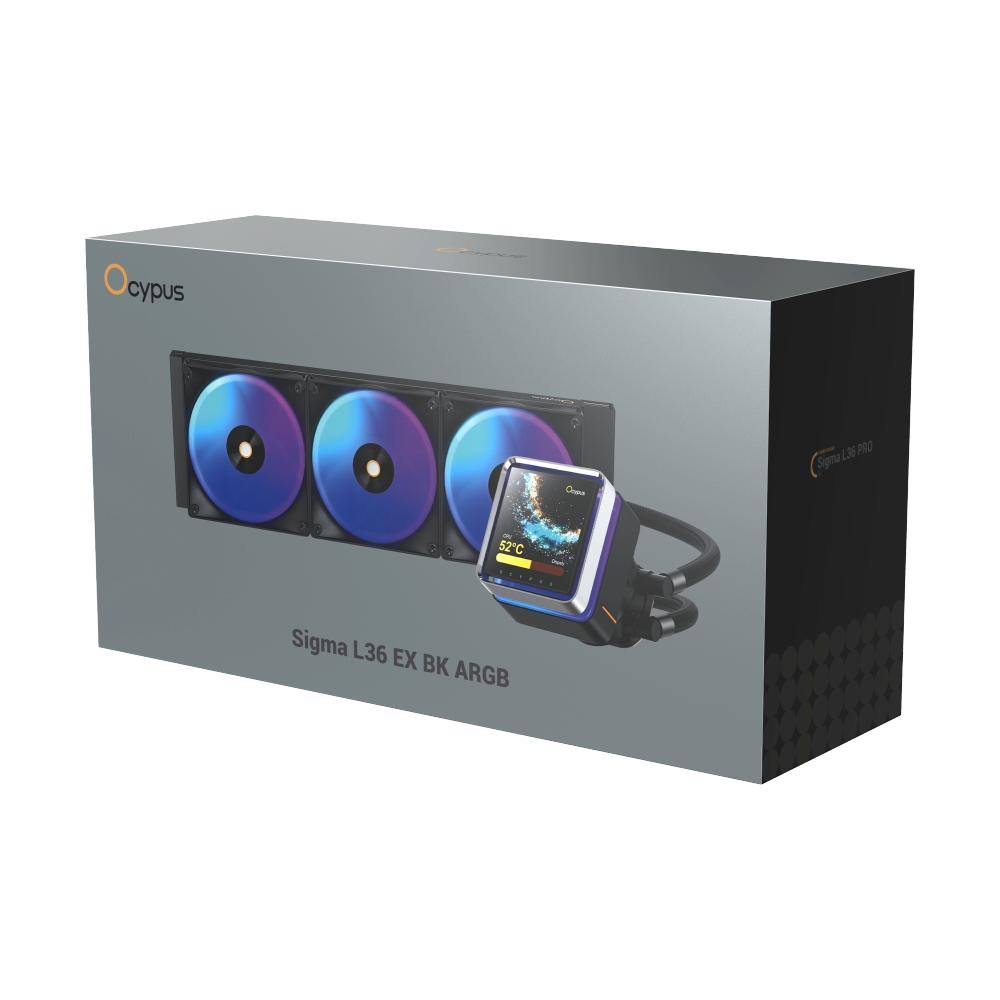LIQUID COOLING OCYPUS SIGMA L36 EX BLACK ARGB