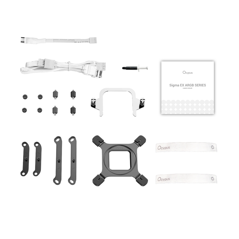 LIQUID COOLING OCYPUS SIGMA L24 EX WHITE ARGB