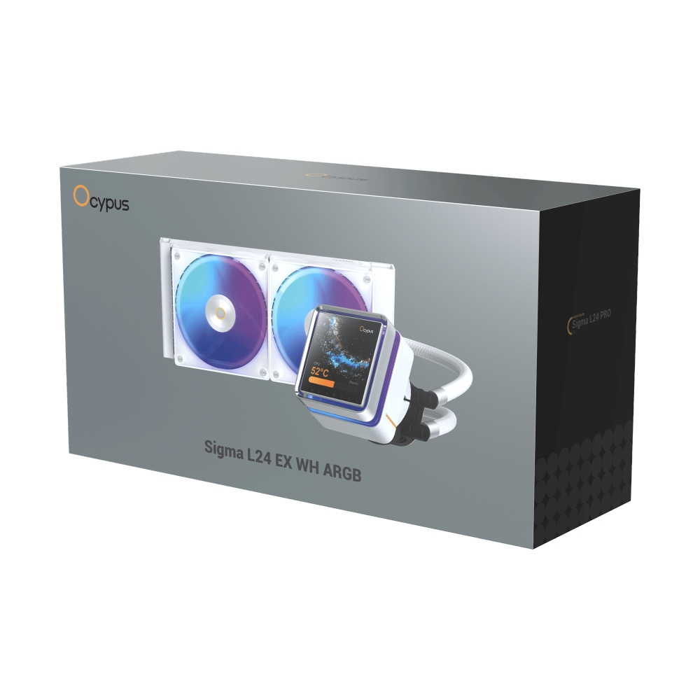 LIQUID COOLING OCYPUS SIGMA L24 EX WHITE ARGB