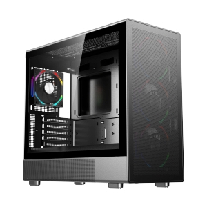 mATX CASE (NP) TSUNAMI WJCOOLMAN 470MATXK 1267 GAMING BLACK*4