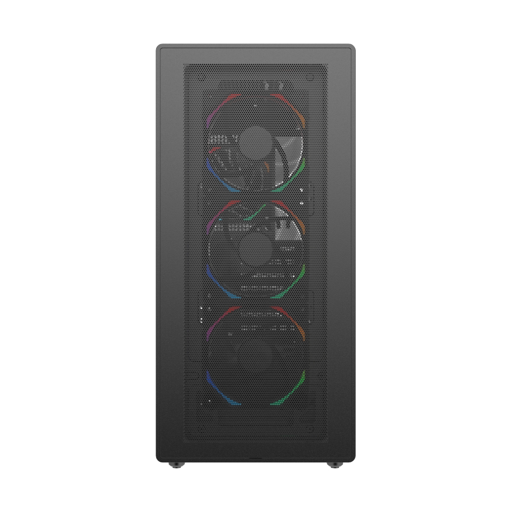 ATX Case (NP) TSUNAMI WJCOOLMAN 470ATXK 1267 GAMING BLACK*4