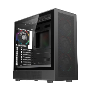 ATX Case (NP) TSUNAMI WJCOOLMAN 470ATXK 1267 GAMING BLACK*4