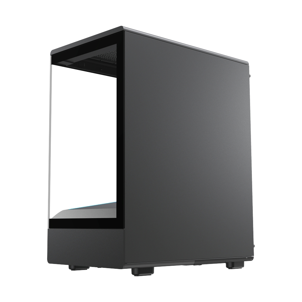 mATX Case (NP) TSUNAMI WJCOOLMAN PRIME240MATXK GAMING BLACK*2                   