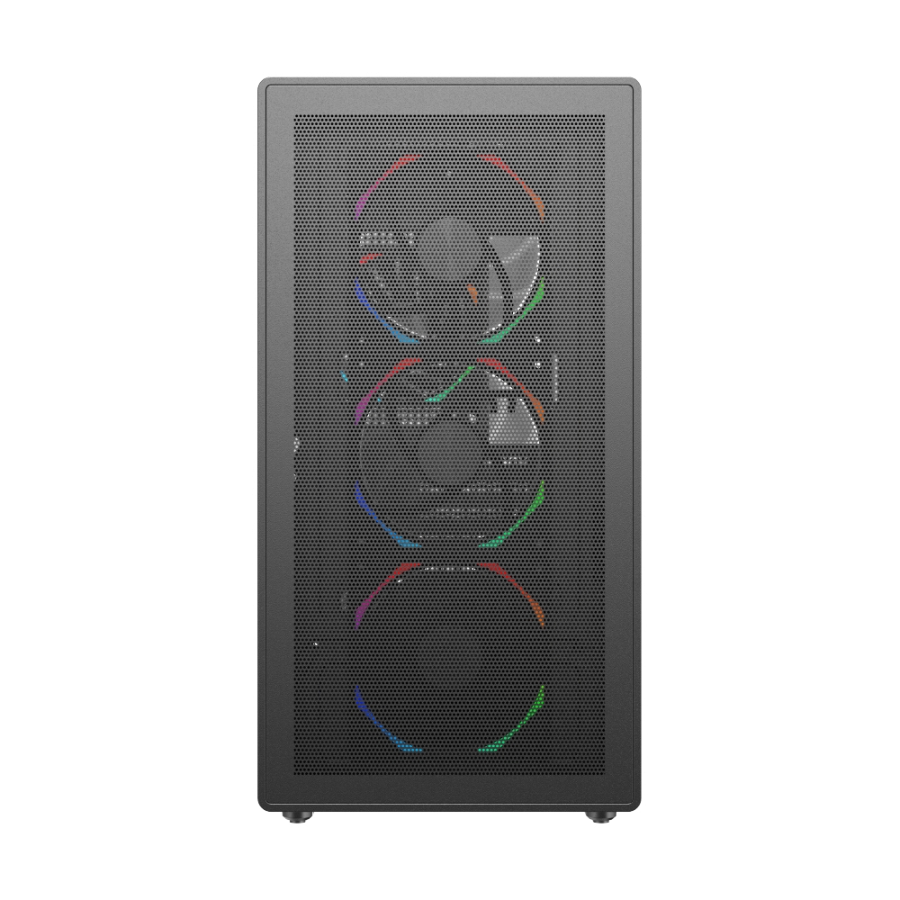 mATX Case (NP) TSUNAMI WJCOOLMAN 365MATXK-1267 GAMING BLACK*4