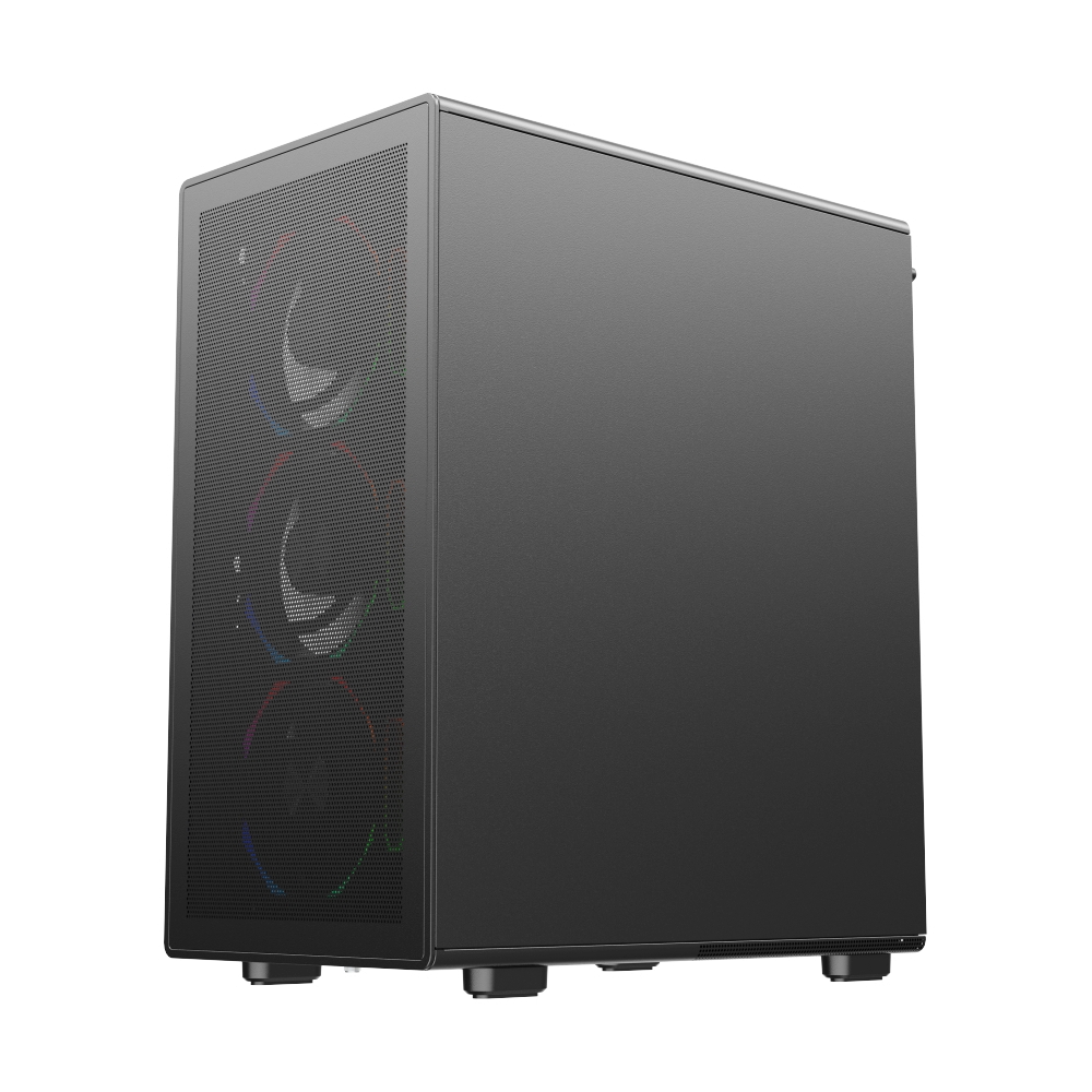 mATX Case (NP) TSUNAMI WJCOOLMAN 365MATXK-1267 GAMING BLACK*4