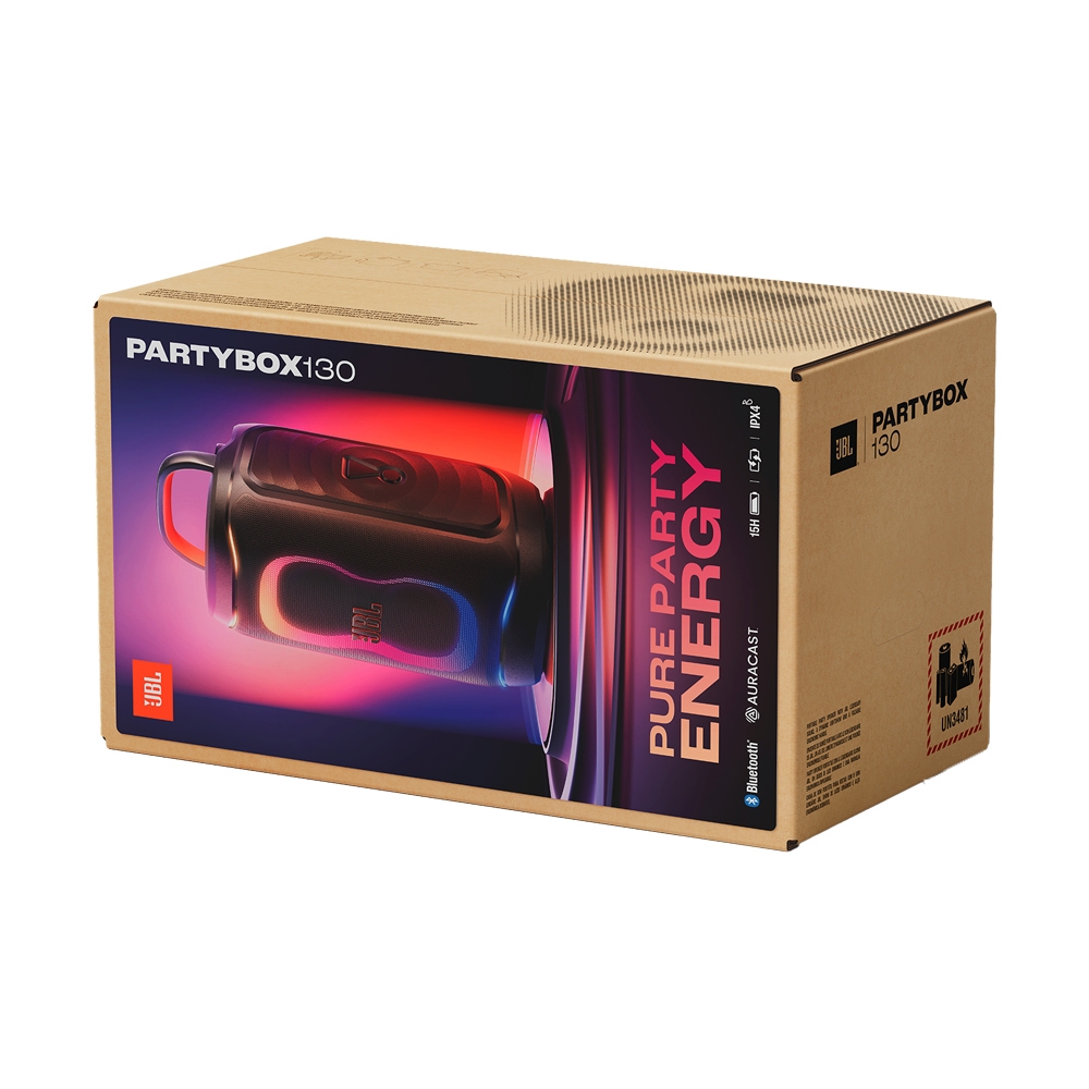 (1.0) ลำโพง JBL JBL PARTYBOX 130 BLUETOOTH BLACK