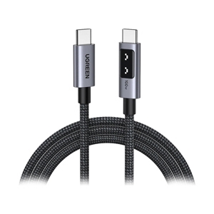 UGREEN สายชาร์จ Type-C To Type-C 100W 1M Grey (Alu Nylon-65862)