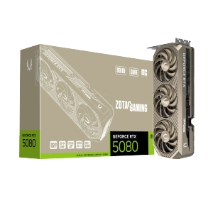 VGA ZOTAC GEFORCE RTX 5080 SOLID CORE OC 20TH ANNIVERSARY EDITION OC - 16GB GDDR7
