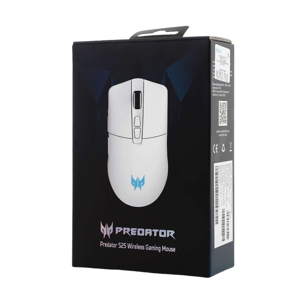 MOUSE WIRELESS BLUETOOTH ACER PREDATOR RM525 WHITE (เมาส์สาย)