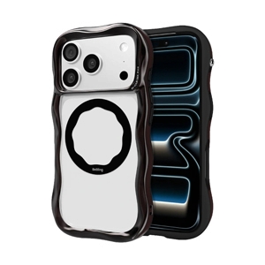 Case iPhone 18 Pro, 17 Pro iFace BeBling Wave MagSynq Black