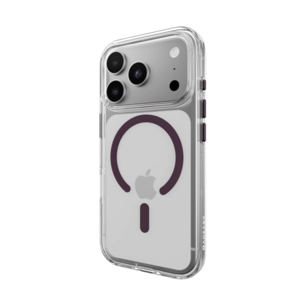 Case iPhone 18 Pro, 17 Pro MAGEASY Bright M Never Yellowing Protective Clear