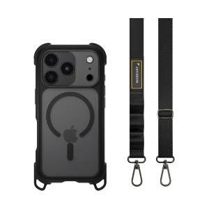 Case iPhone 18 Pro Max, 17 Pro Max MAGEASY Odyssey Strap M Rugged Utility Protective Case with Lanyard