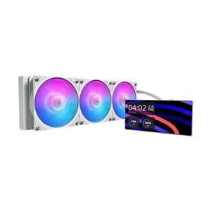 LIQUID COOLING COOLER MASTER MASTERLIQUID 360 CORE LCD 6 ARGB WHITE