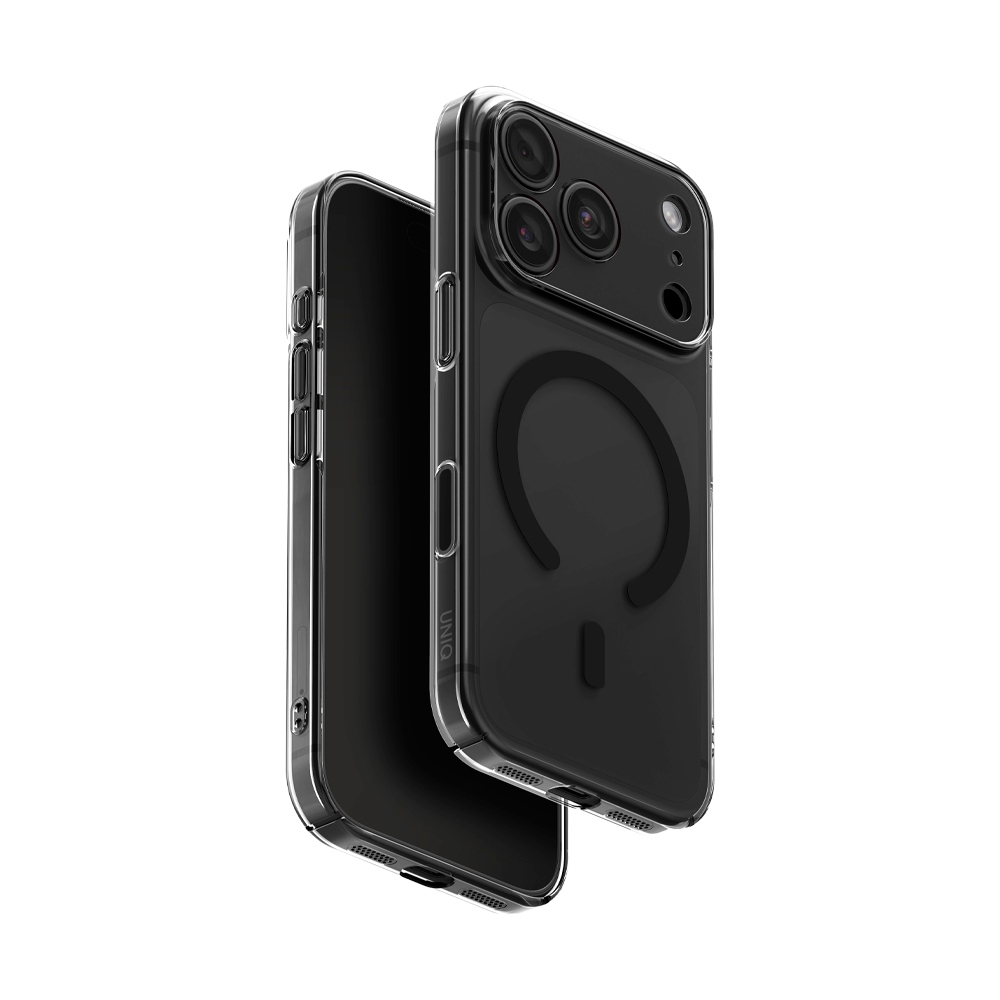 Case iPhone 18 Pro UNIQ AIRSUIT - GLOSSY SMOKE