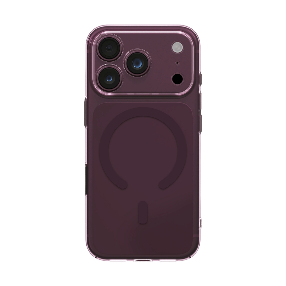 Case iPhone 18 Pro UNIQ AIRSUIT - GLOSSY BURGUNDY
