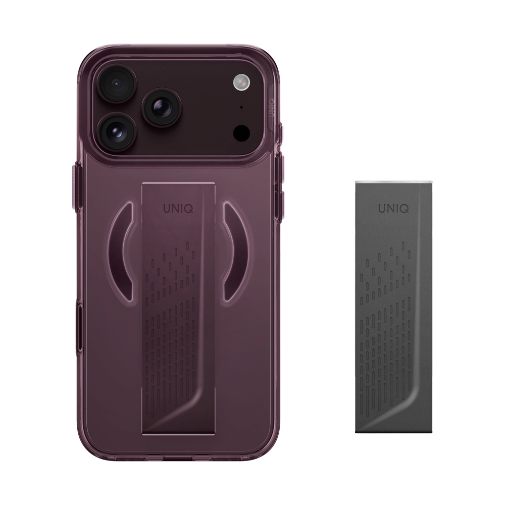 Case iPhone 18 Pro UNIQ HELDRO AIR - VELVET BURGUNDY