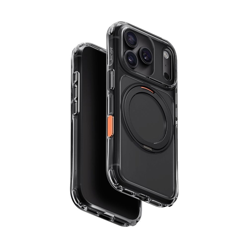 Case iPhone 18 Pro UNIQ SWIVIX - CARBON BLACK