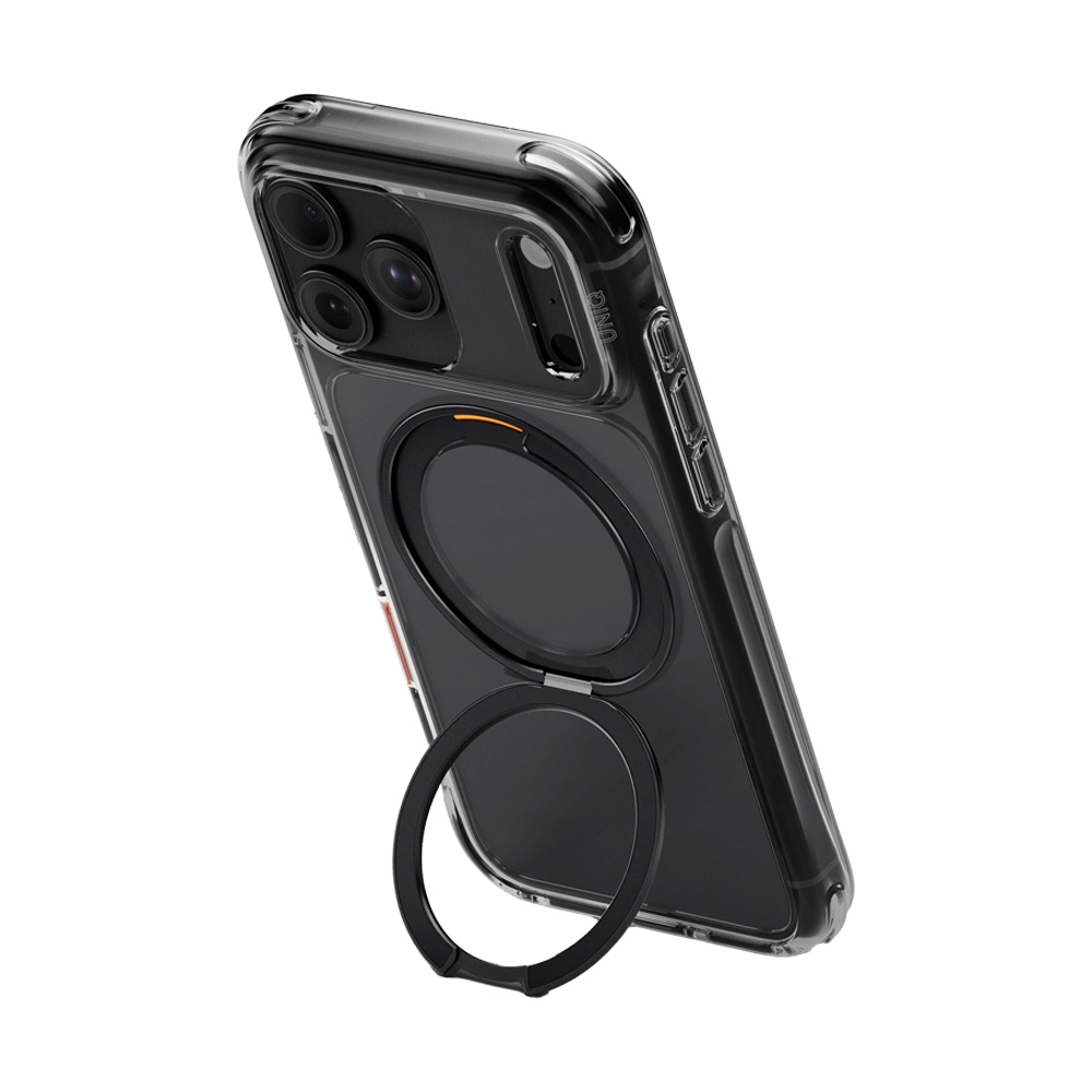 Case iPhone 18 Pro UNIQ SWIVIX - CARBON BLACK