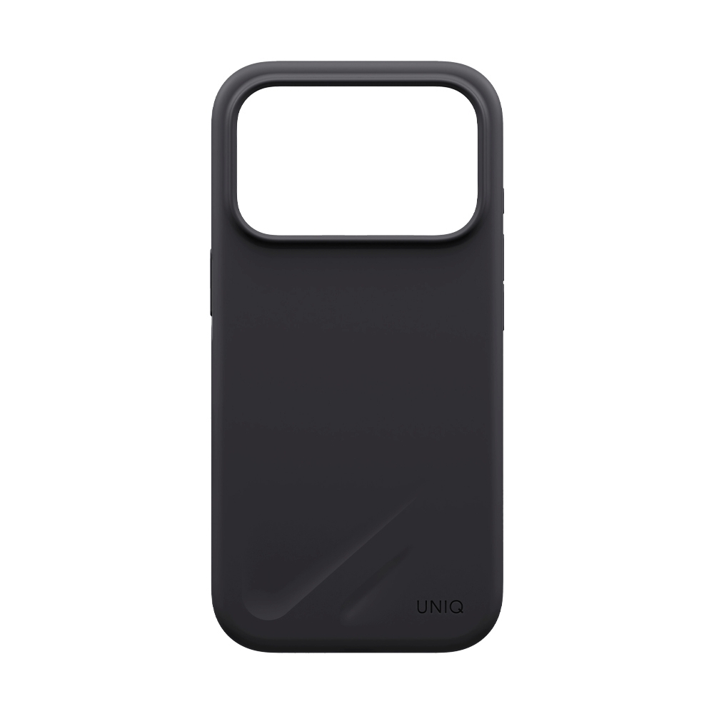Case iPhone 18 Pro UNIQ LINO - CHARCOAL GREY