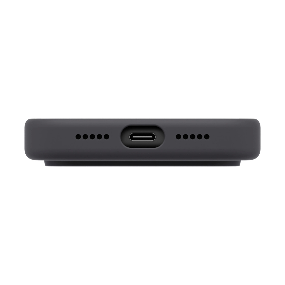 Case iPhone 18 Pro UNIQ LINO - CHARCOAL GREY