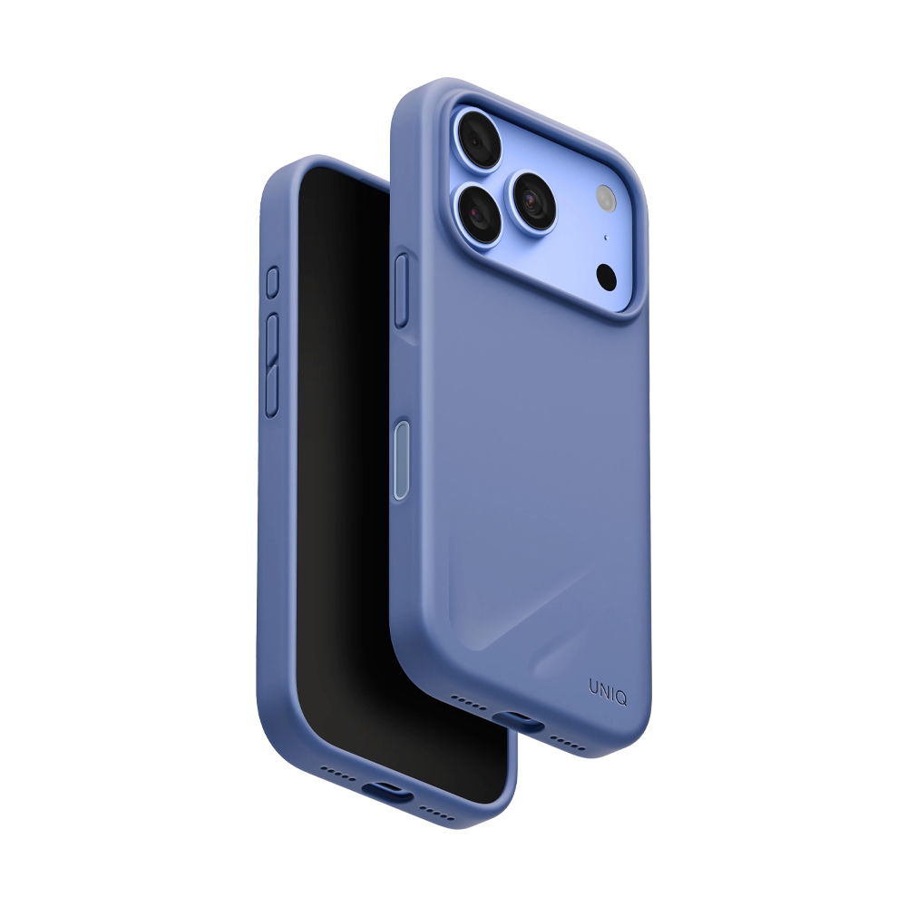 Case iPhone 18 Pro UNIQ LINO - PEBBLE BLUE
