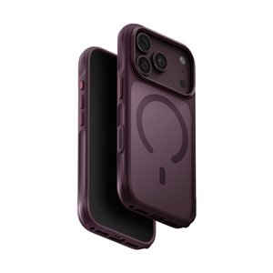Case iPhone 18 Pro UNIQ VEREN - BURGUNDY FROST