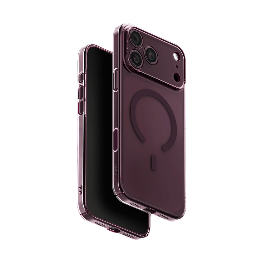 Case iPhone 18 Pro Max UNIQ AIRSUIT - GLOSSY BURGUNDY
