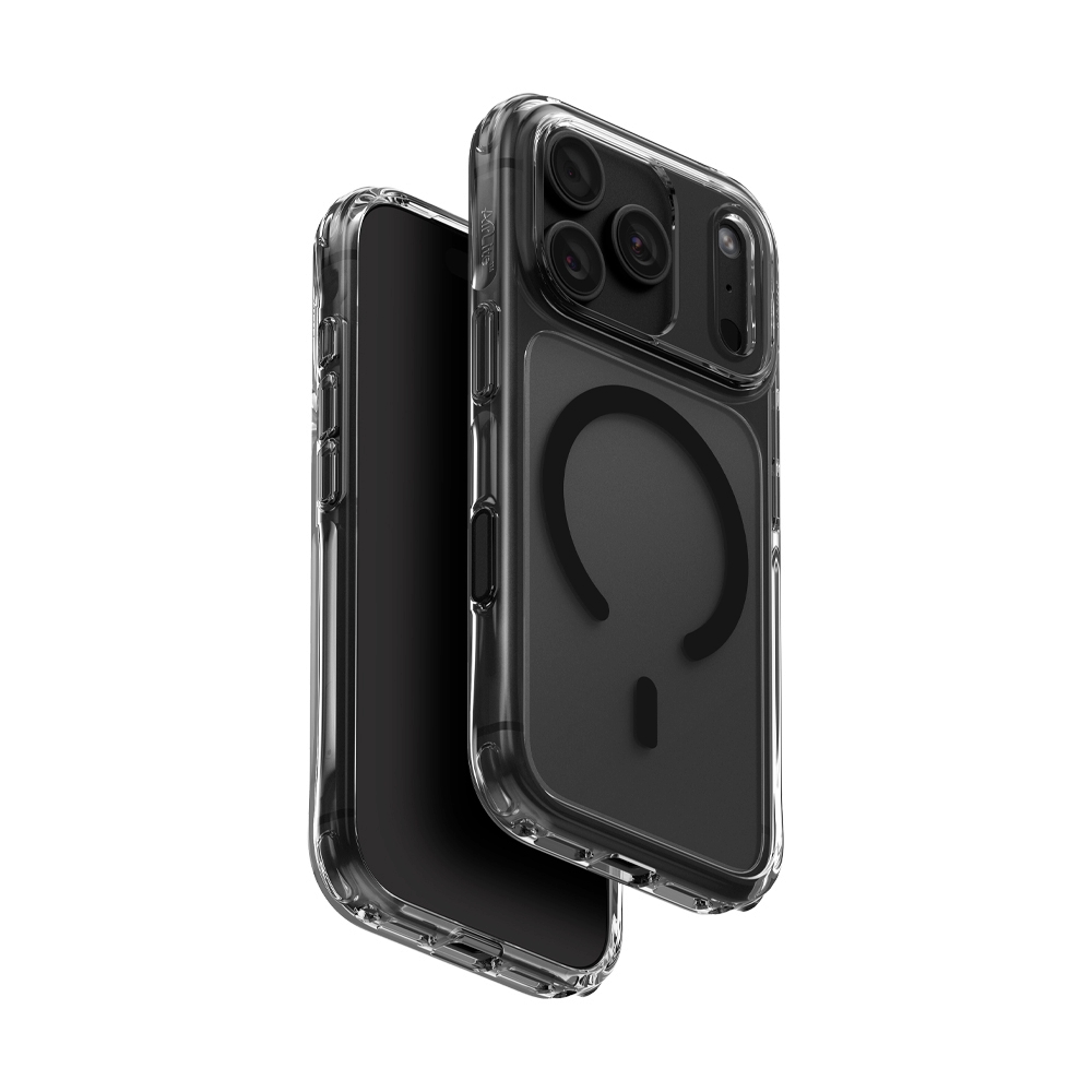 Case iPhone 18 Pro Max UNIQ LIFEPRO XTREME - TINTED BLACK