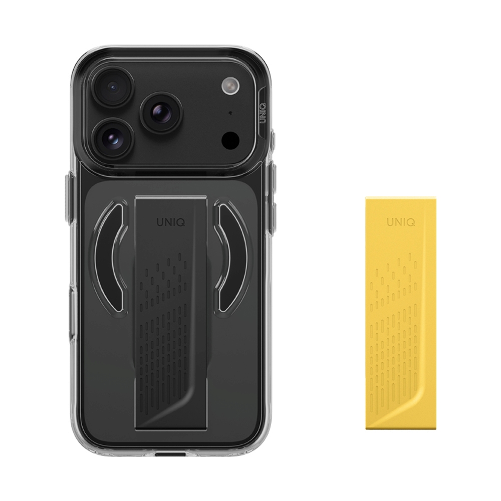 Case iPhone 18 Pro Max UNIQ HELDRO AIR - TINTIED SMOKE