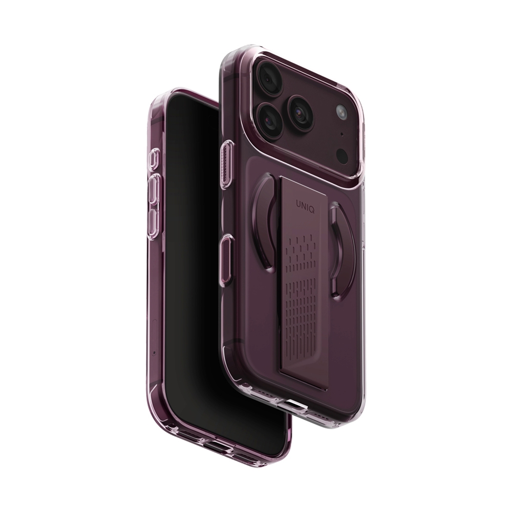 Case iPhone 18 Pro Max UNIQ HELDRO AIR - VELVET BURGUNDY