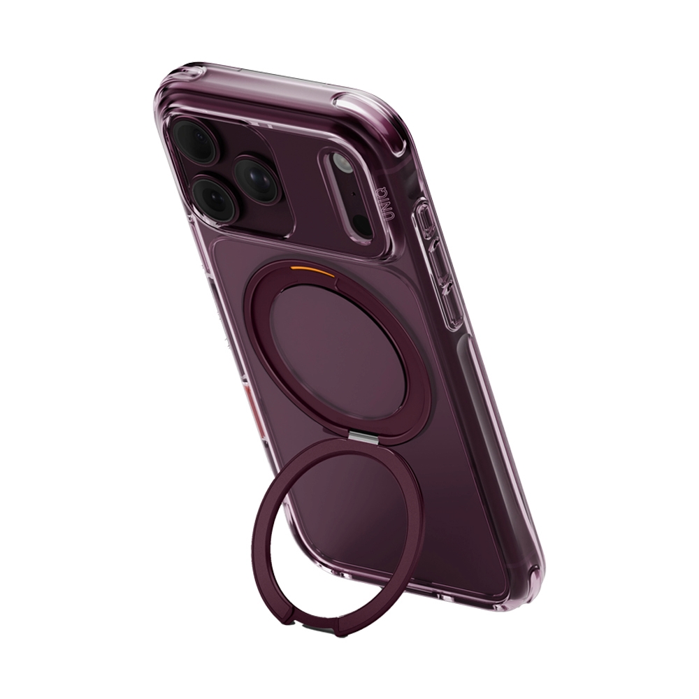Case iPhone 18 Pro Max UNIQ SWIVIX - DEEP BURGUNDY