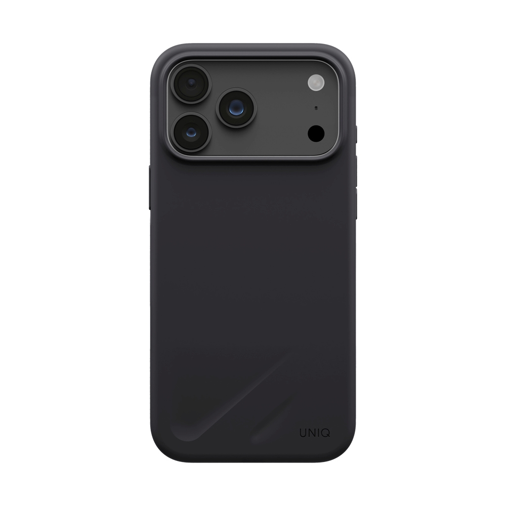Case iPhone 18 Pro Max UNIQ LINO - CHARCOAL GREY