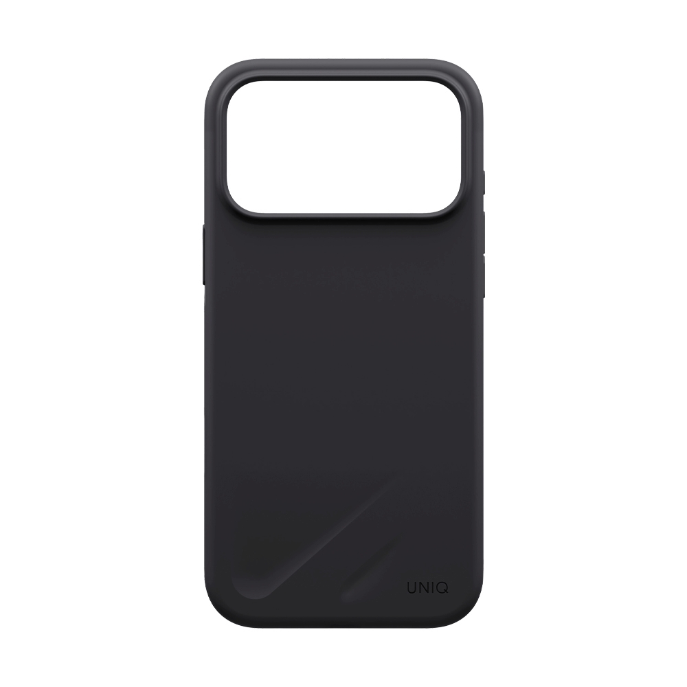 Case iPhone 18 Pro Max UNIQ LINO - CHARCOAL GREY