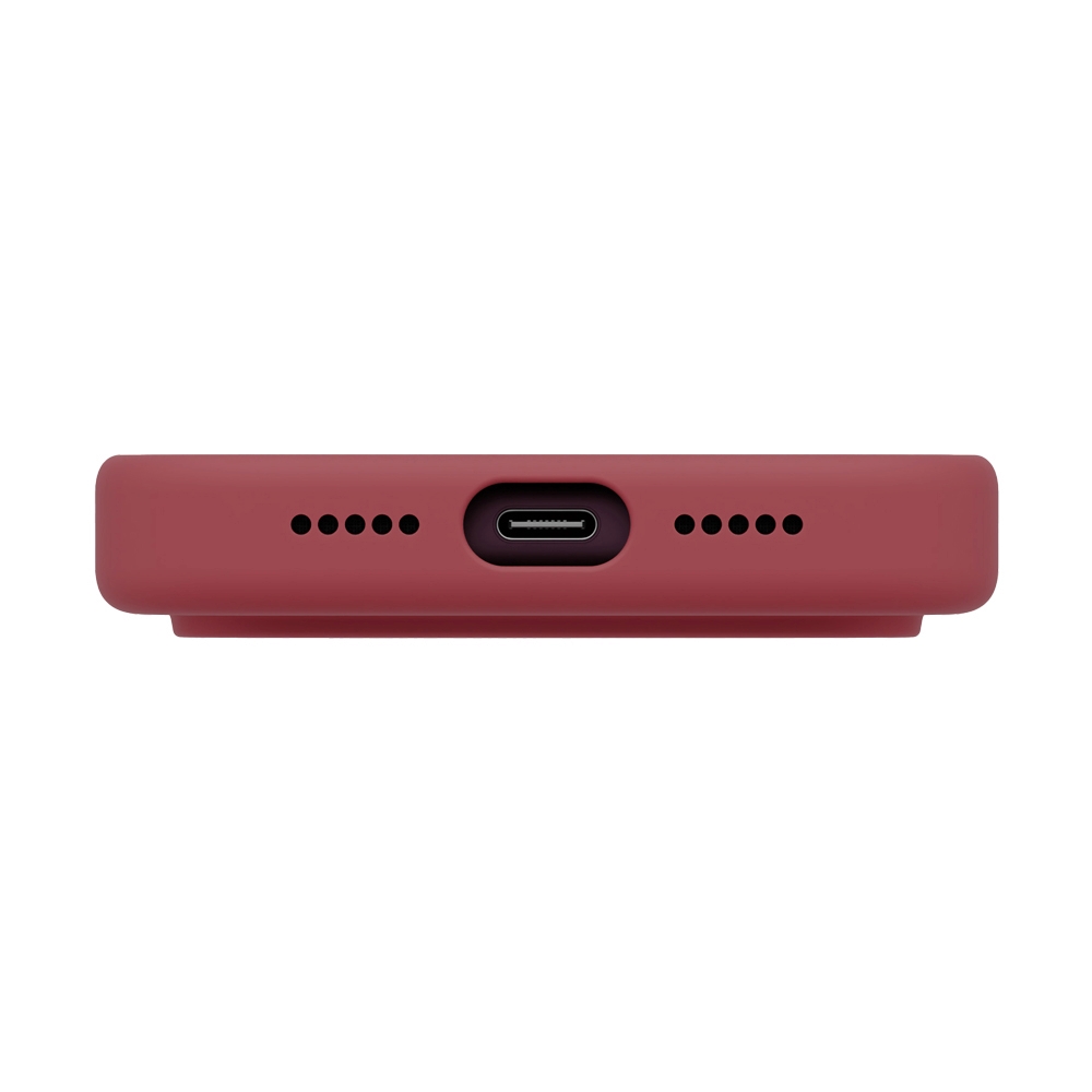 Case iPhone 18 Pro Max UNIQ LINO - CRANBERRY RED
