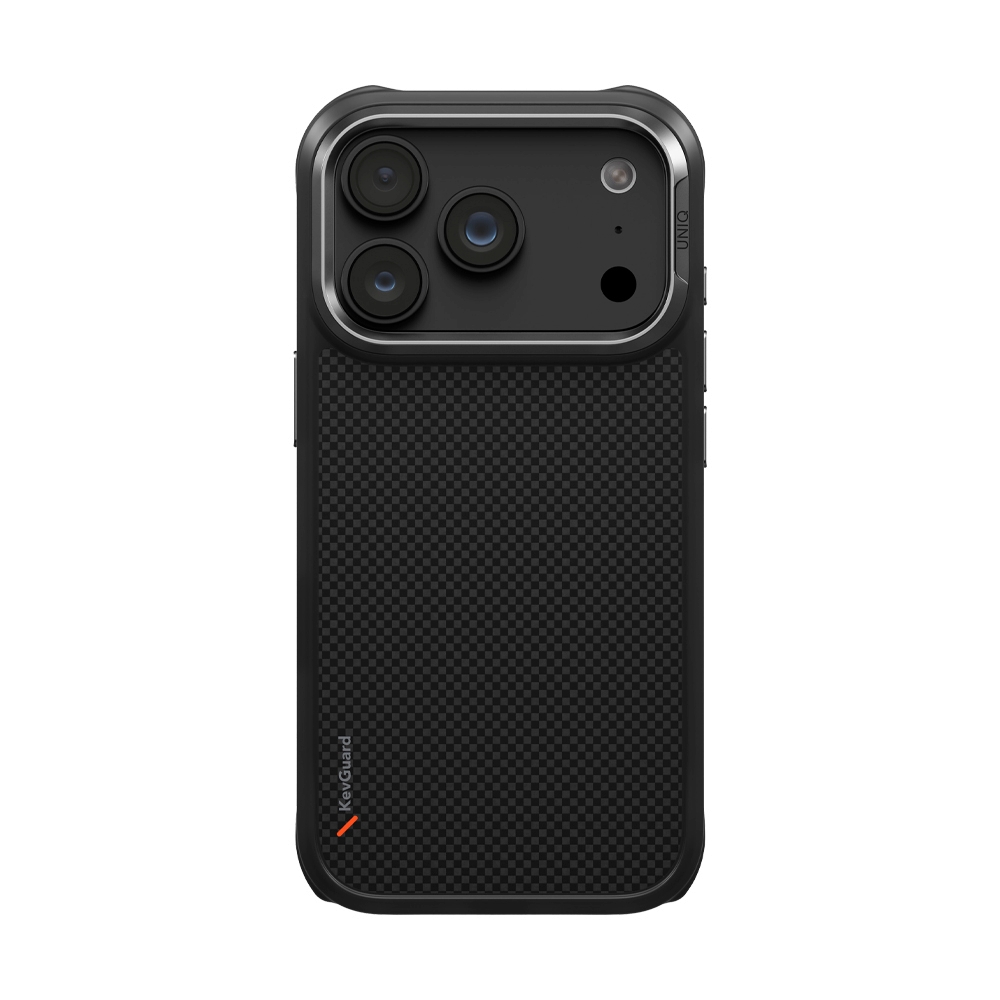 Case iPhone 18 Pro Max UNIQ KEVA - CARBON BLACK