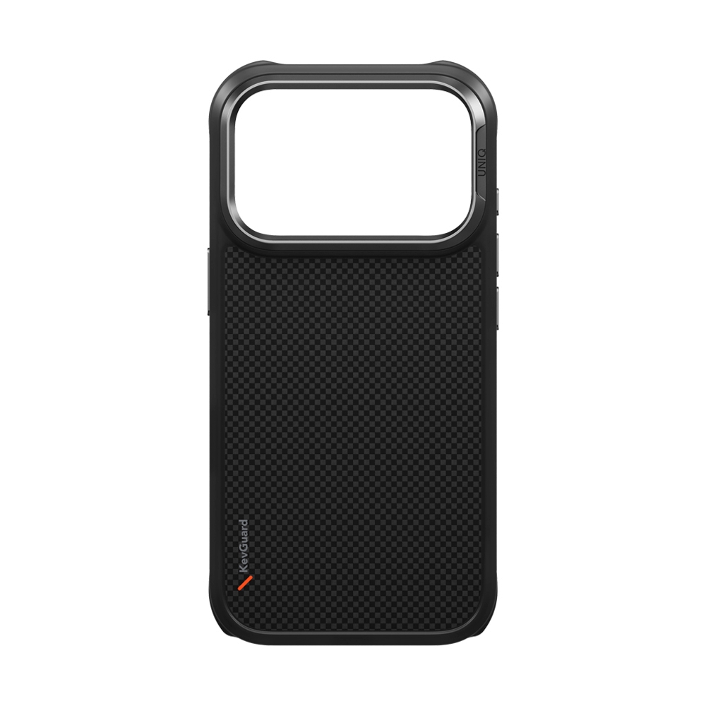 Case iPhone 18 Pro Max UNIQ KEVA - CARBON BLACK