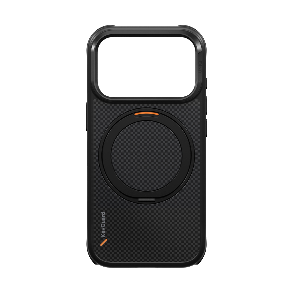 Case iPhone 18 Pro Max UNIQ KEVA M_V - CARBON BLACK