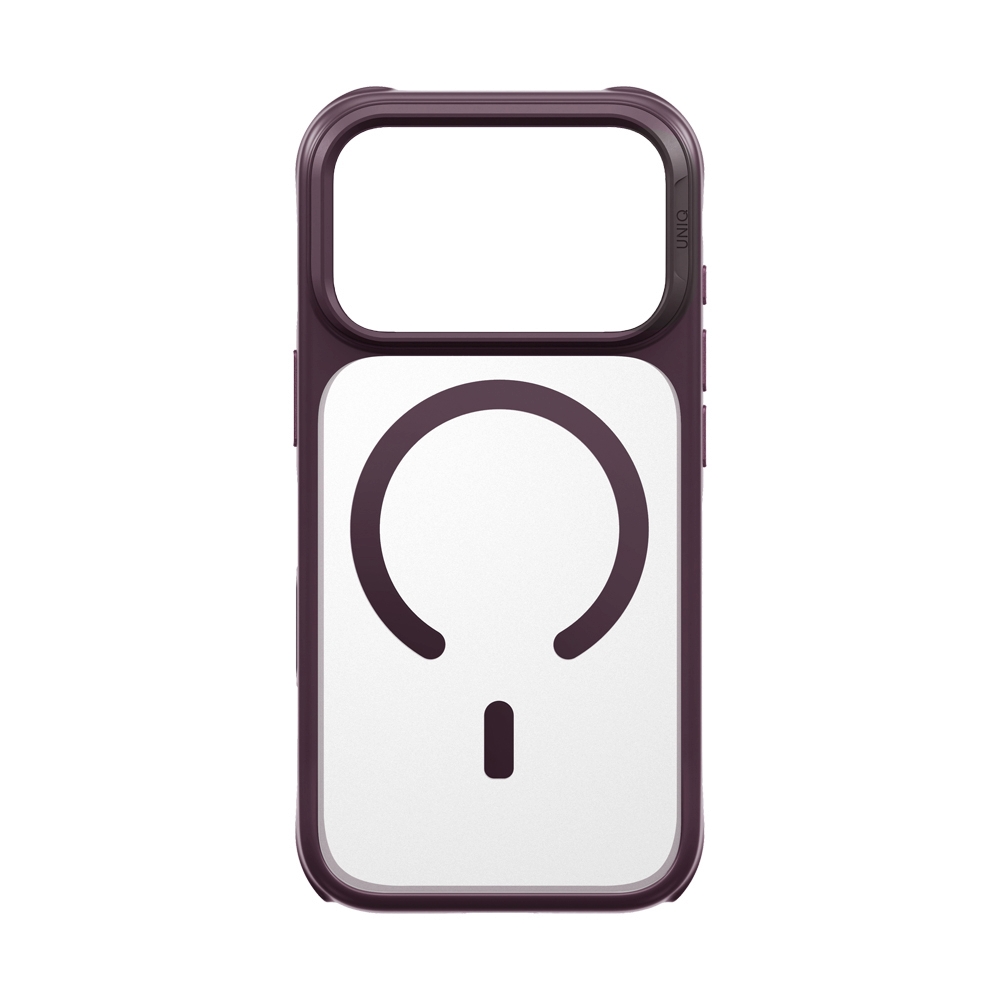 Case iPhone 18 Pro Max UNIQ VEREN - BURGUNDY FROST