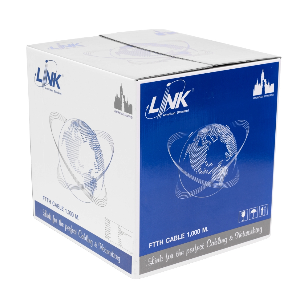 สายไฟเบอร์ออฟติก Single-Mode (300m./Box) LINK (UFH9522-3)