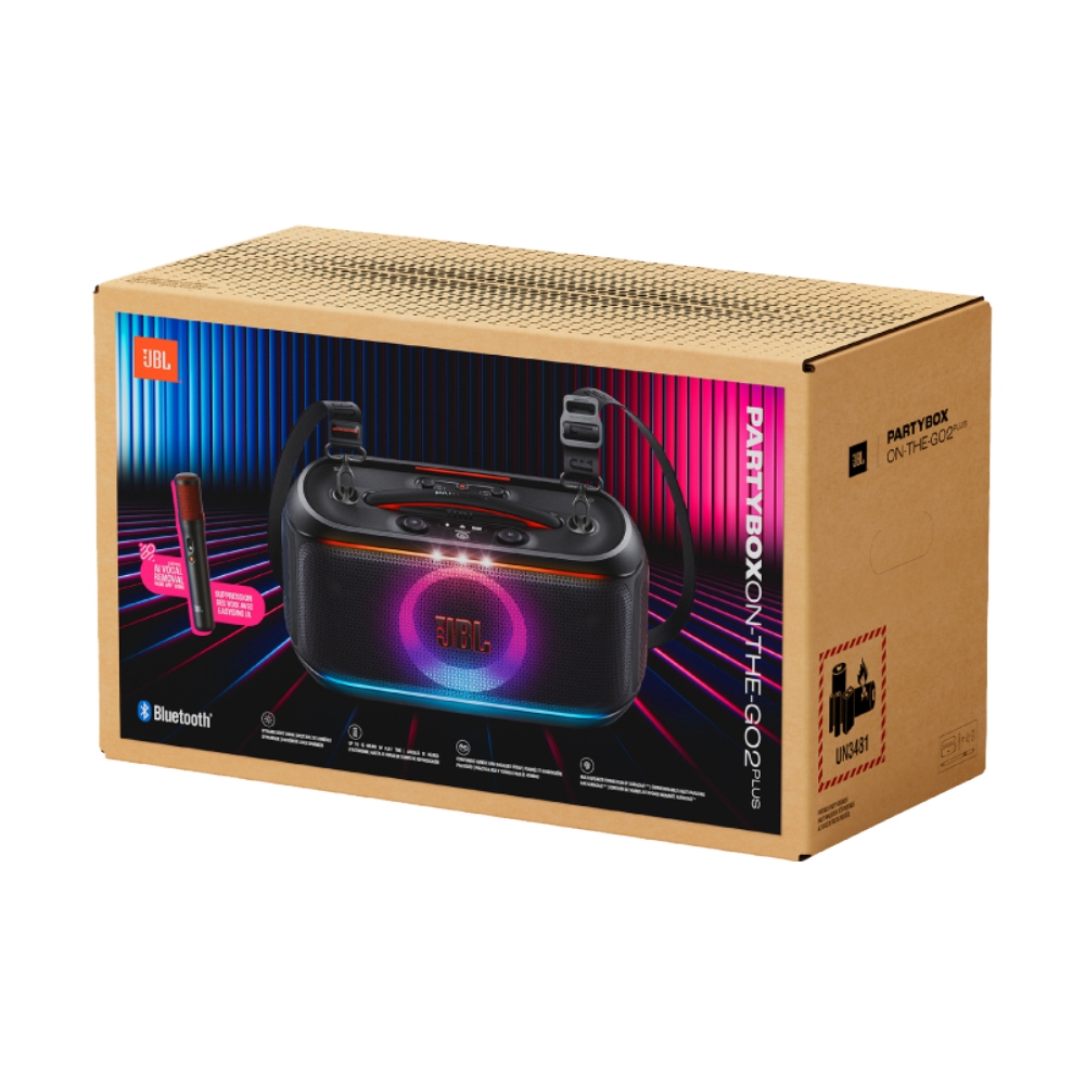 (1.0) ลำโพง JBL PARTYBOX ON THE GO 2 PLUS BLACK