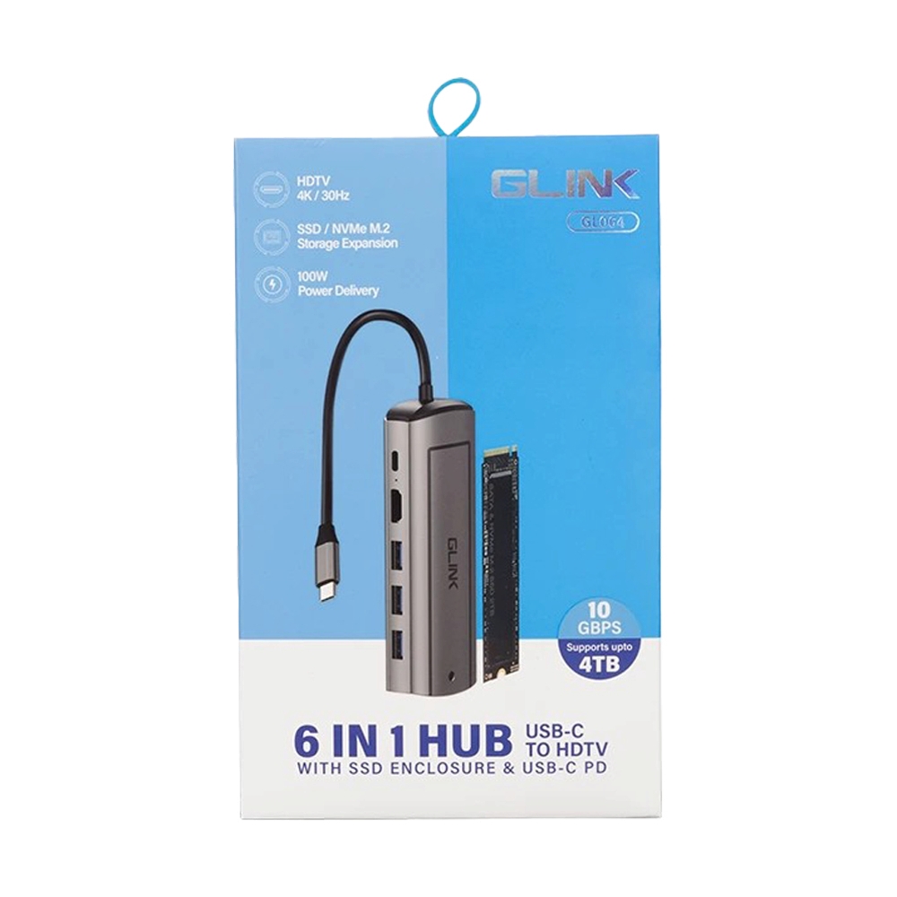Converter Type-C 6 in 1 GLINK (GL064)