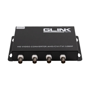 Fiber Video Converter BNC TO FIBER OPTIC 20KM GLINK 4CH (GCVT-01)