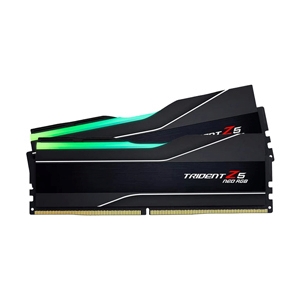 RAM DDR5(6400) 128GB (64GBX2) G.SKILL OC TRIDENT Z BLACK RGB (F5-6400J3644F64GX2)