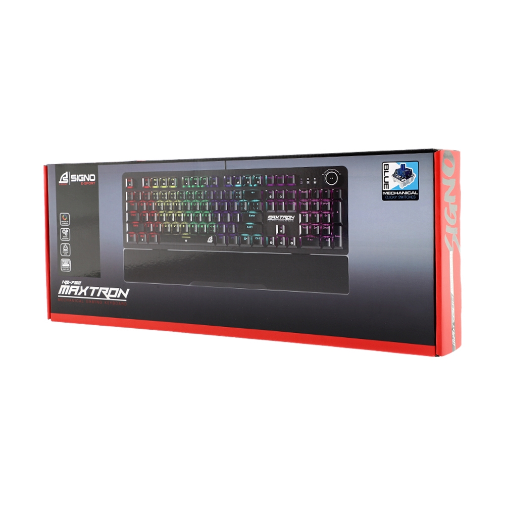 KEYBOARD SIGNO 732B MAXTRON (BLUE SWITCH คีย์บอร์ด)