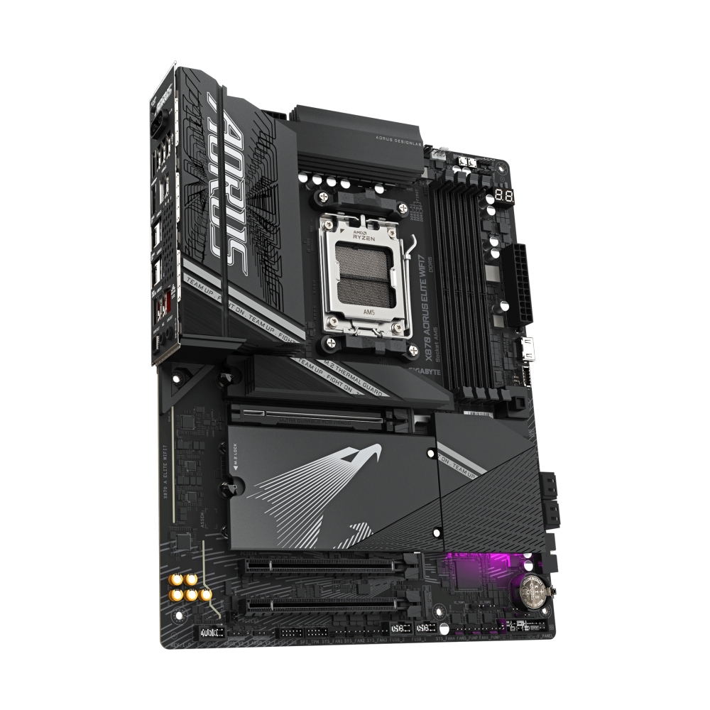 MAINBOARD (AM5) GIGABYTE X870 AORUS ELITE WIFI7 DDR5 (Rev1.2)