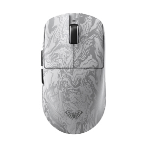 MOUSE WIRELESS BLUETOOTH AULA X9MAX TRI-MODE POLLING RATE 8K WHITE LIQUID (เมาส์ไร้สาย)