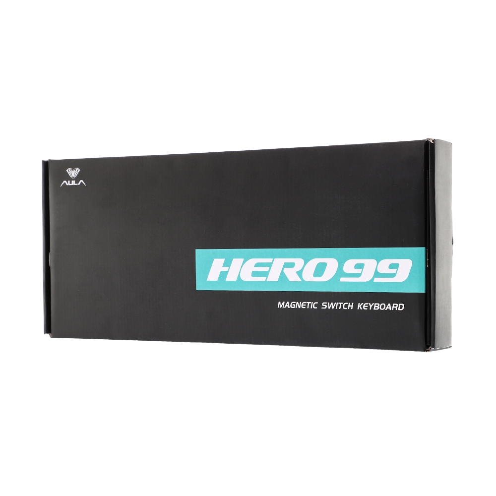 KEYBOARD WIRELESS BLUETOOTH AULA HERO99 PINK CHUN EN (MAGNETIC SWITCH คีย์บอร์ด)