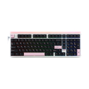 KEYBOARD WIRELESS BLUETOOTH AULA HERO99 PINK CHUN EN (MAGNETIC SWITCH คีย์บอร์ด)