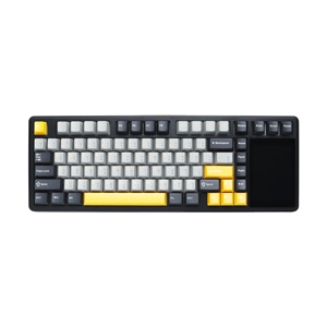 KEYBOARD WIRELESS BLUETOOTH AULA L99 BLACK/GRAY/YELLOW (LEOBOG RAIN SWITCH คีย์บอร์ด)