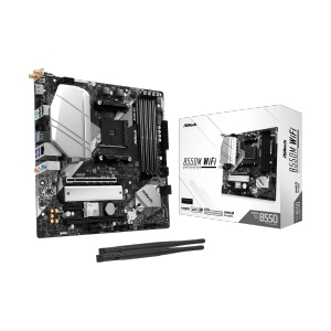 MAINBOARD (AM4) ASROCK B550M WIFI DDR4